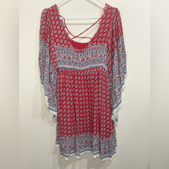 Free People Heart of Gold Boho Mini Dress | XS - Picture 7 of 10
